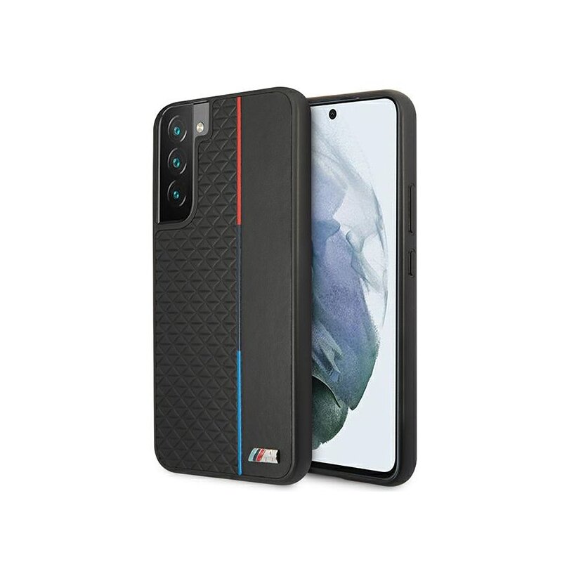 Etui BMW M Collection Triangles do Samsung Galaxy S22+ Czarny
