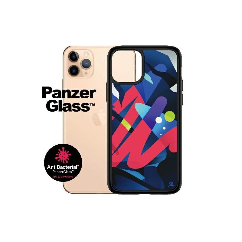 Etui PANZERGLASS ClearCase Antibacterial do Apple iPhone 11 Pro Max Wielokolorowy