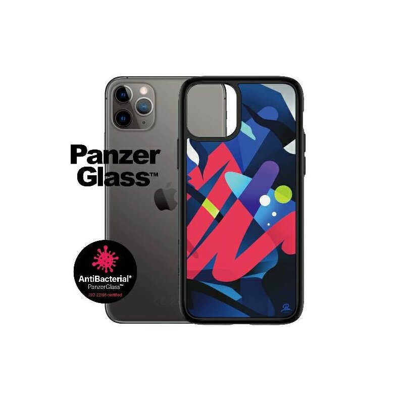 Etui PANZERGLASS ClearCase Antibacterial do Apple iPhone 11 Pro Wielokolorowy