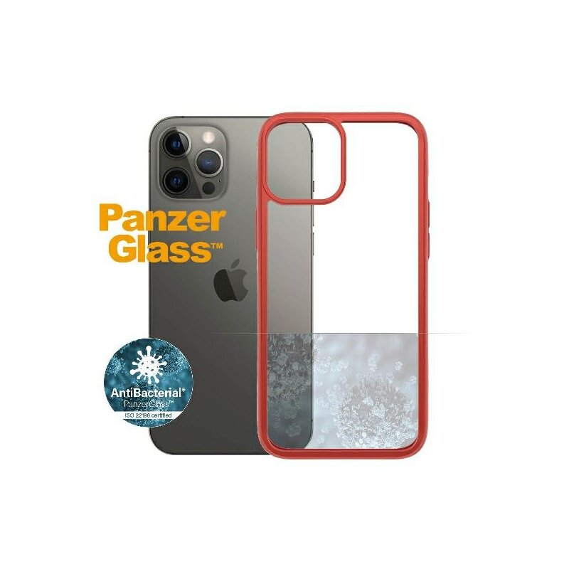 Etui PANZERGLASS ClearCase do iPhone 12 Pro Max Pomarańczowy