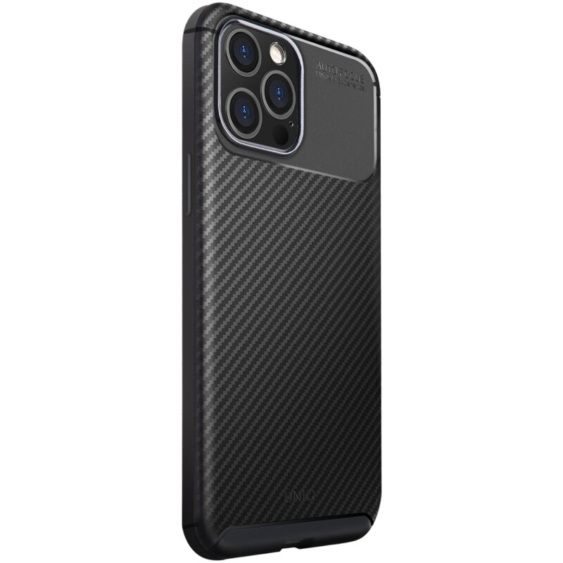 Etui UNIQ Hexa do Apple iPhone 12 Pro Max Czarny