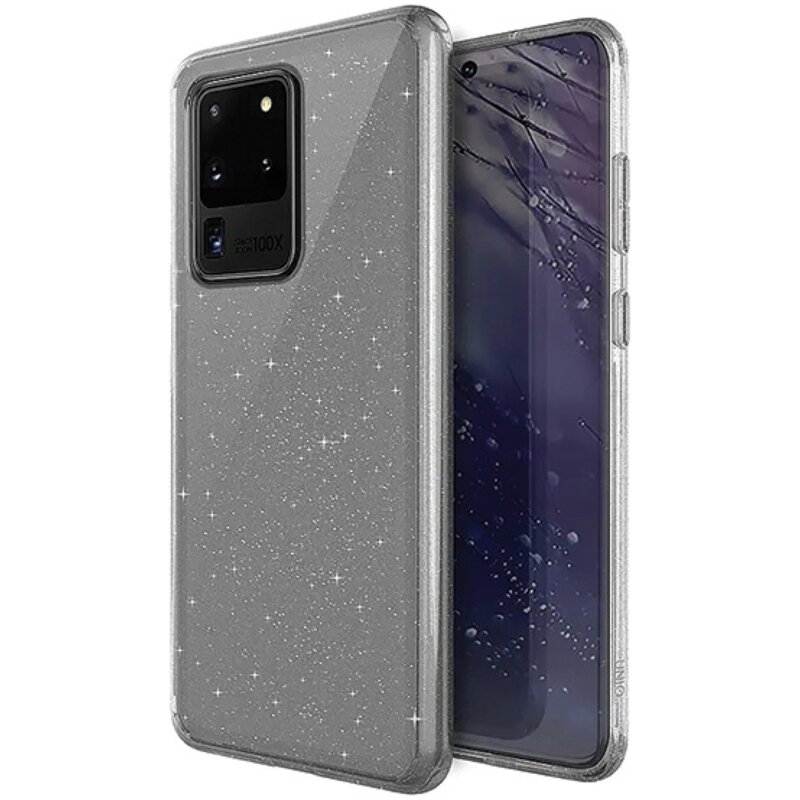 Etui UNIQ LifePro Tinsel do Samsung Galaxy S20 Ultra Przezroczysty