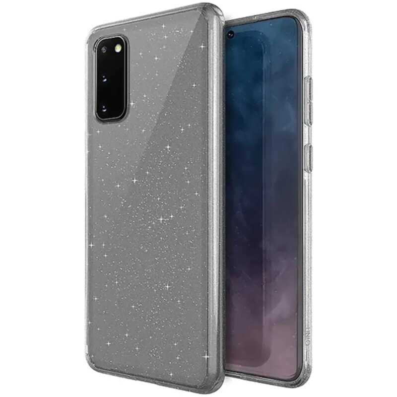 Etui UNIQ LifePro Tinsel do Samsung Galaxy S20+ Przezroczysty