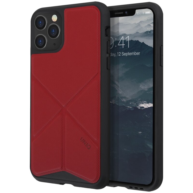 Etui UNIQ Transforma do Apple iPhone 11 Pro Czerwony