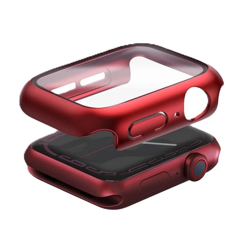 Etui UNIQ Nautic do Apple Watch 4/5/6/SE (44mm) Czerwony