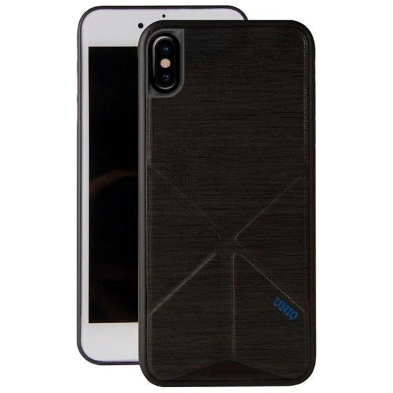 Etui UNIQ Transforma Ligne do Apple iPhone X/Xs Czarny