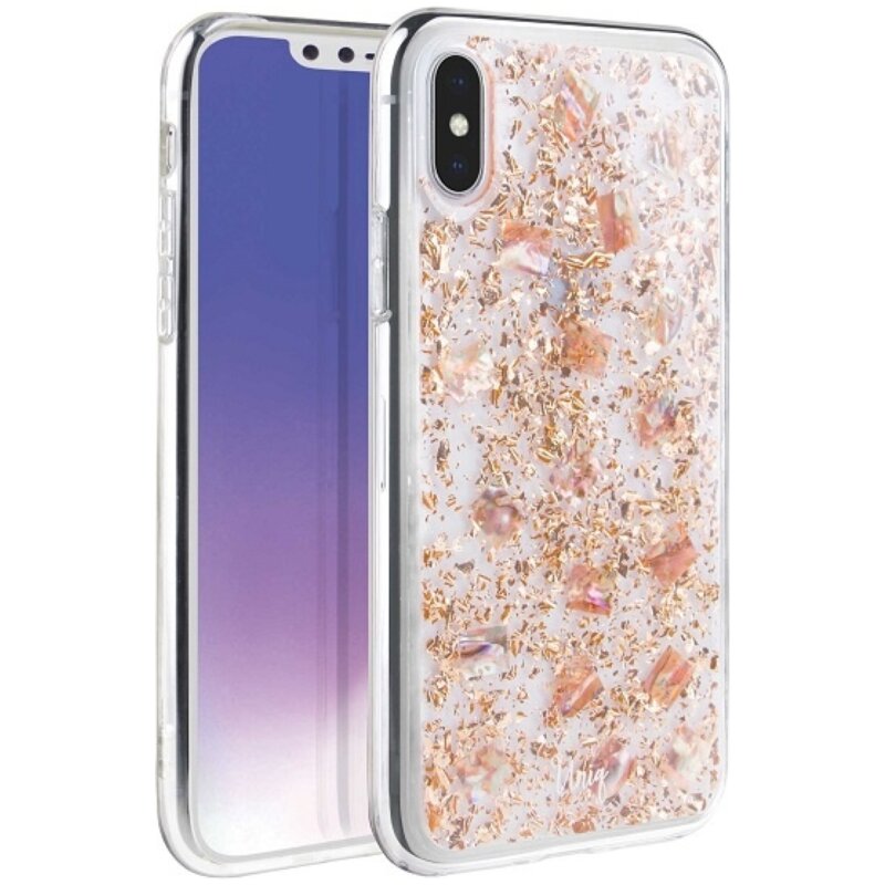 Etui UNIQ Lumence Clear do Apple iPhone Xs Max Złoty