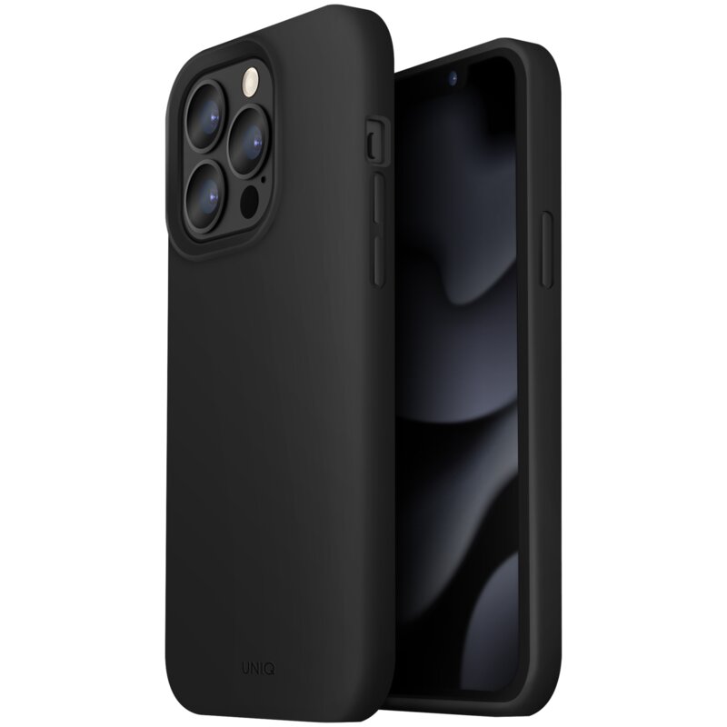 Etui UNIQ Lino do Apple iPhone 13 Pro Czarny