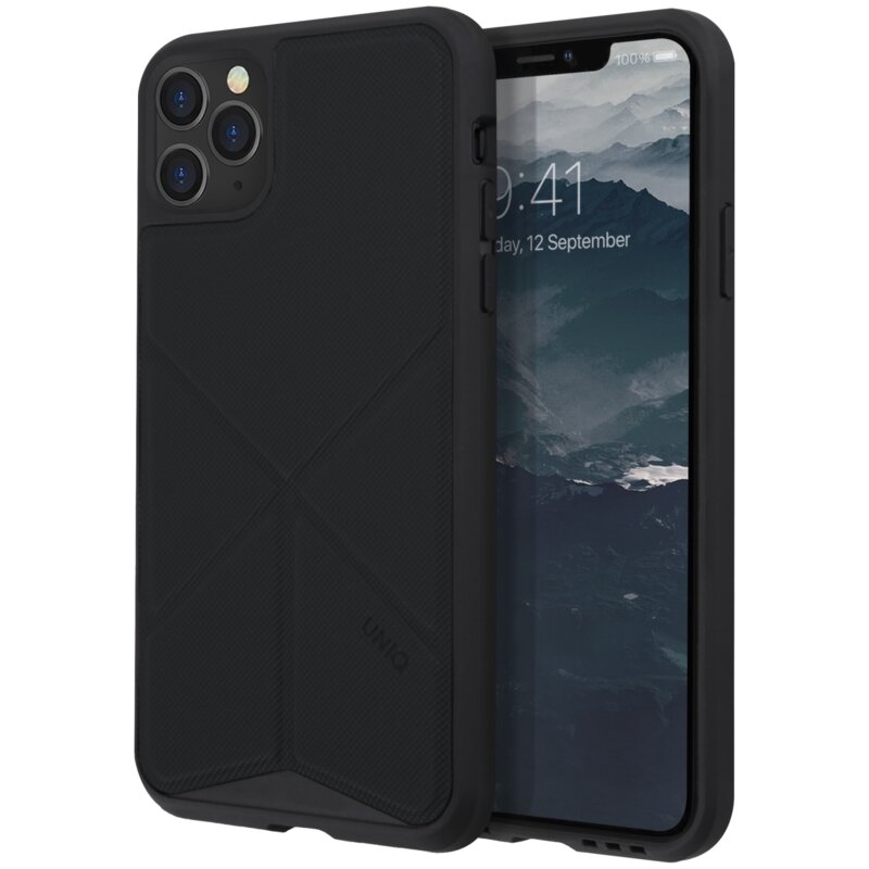Etui UNIQ Transforma do Apple iPhone 11 Pro Max Czarny
