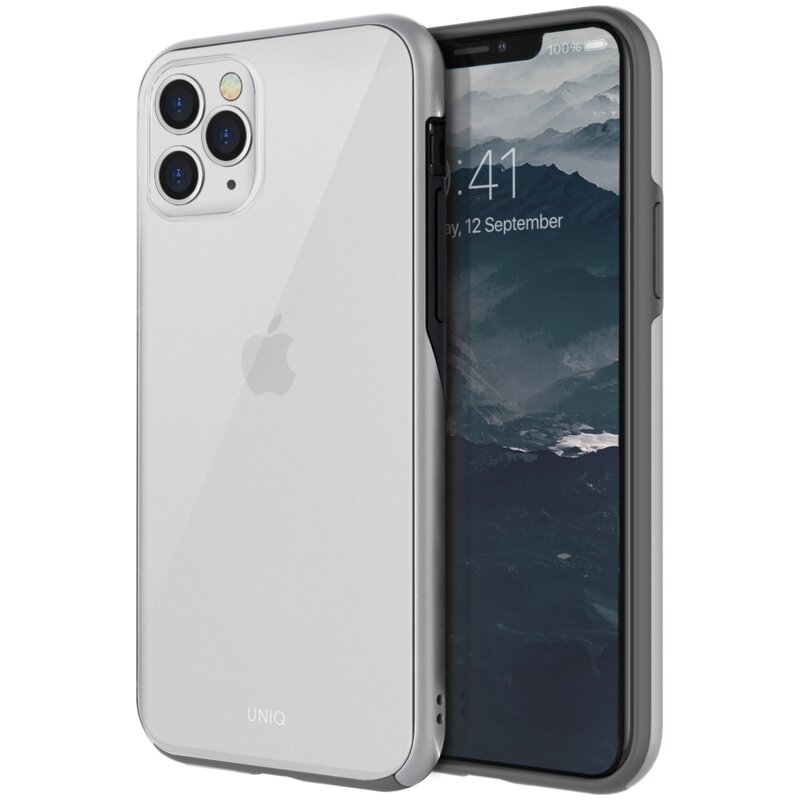 Etui UNIQ Vesto Hue do Apple iPhone 11 Pro Max Srebrny