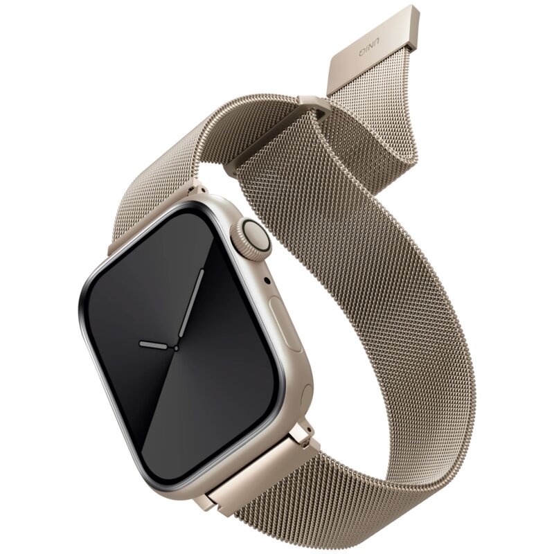 Pasek UNIQ Dante do Apple Watch 38/40/41mm Starlight DANSLGT