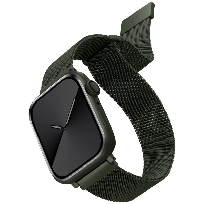 Pasek UNIQ Dante do Apple Watch do koperty 38/40/41mm Zielony