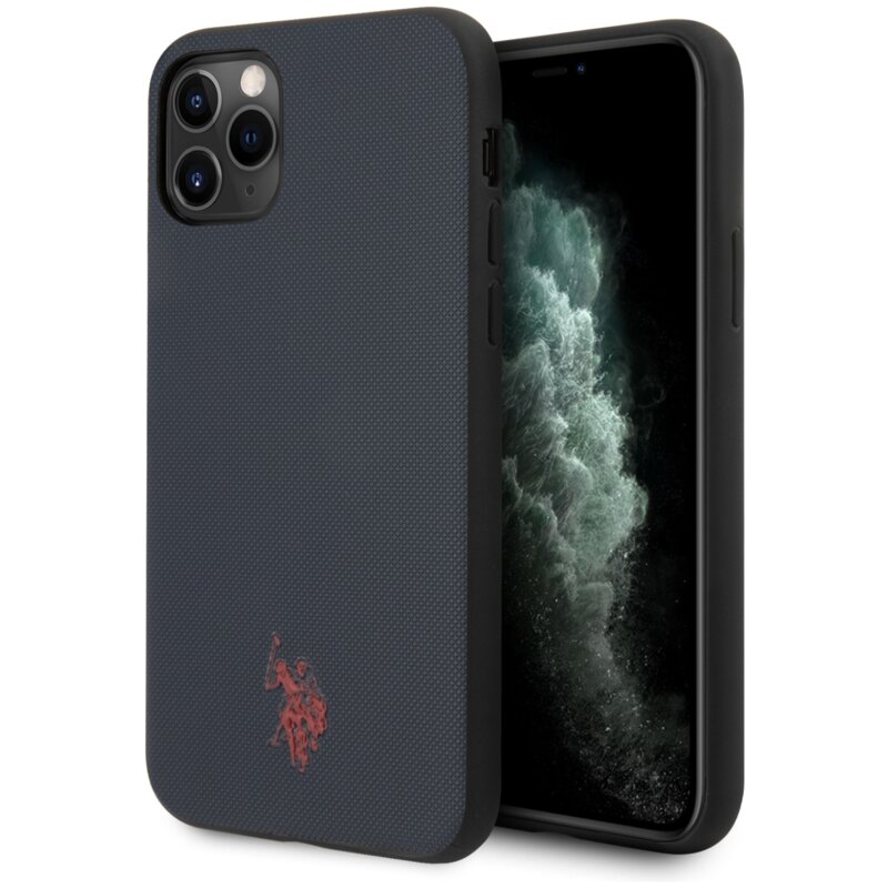 Etui US POLO ASSN Polo Type Collection do Apple iPhone 11 Pro Max Granatowy