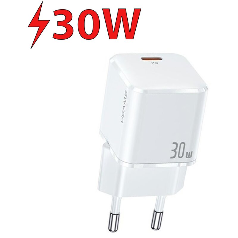 Ładowarka sieciowa USAMS T45 CC148TC02 30W Biały
