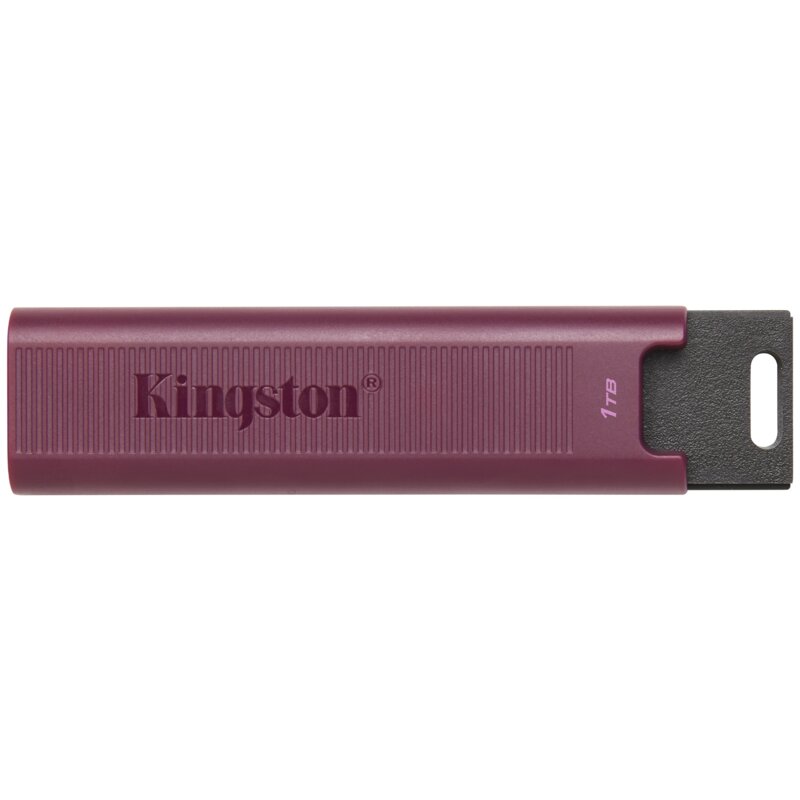 Pendrive KINGSTON DataTraveler Max 1TB, USB 3.2 Gen. 2 (USB 3.1), Odczyt 1000 Mb/s, Zapis 900 Mb/s Bordowy