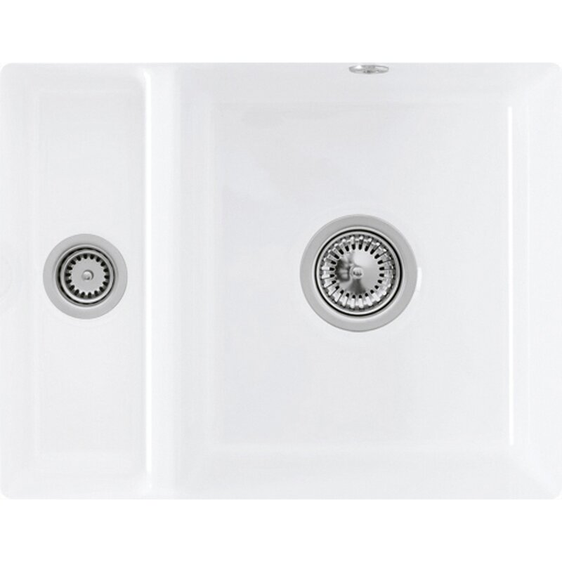 Zlewozmywak półtorakomorowy VILLEROY&BOCH Subway 60 XU 675801KG Biały 44x54.5