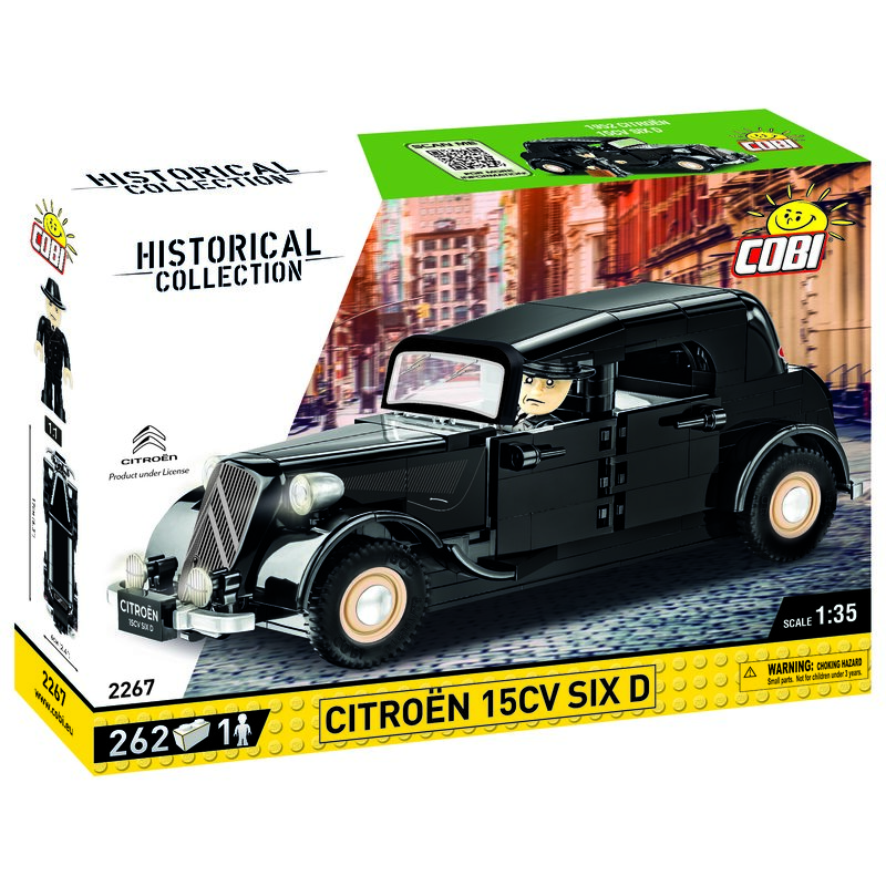 Klocki plastikowe COBI Historical Collection Citroen 15CV SIX D COBI-2267