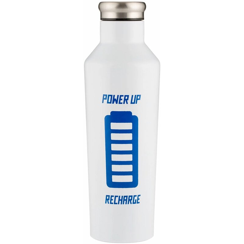 Butelka termiczna TYPHOON Rechar Biało-niebieski 800 ml