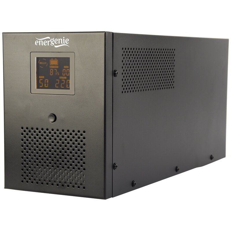 Gembird UPS 3000VA Line-in 1xC14 3xC13 2xSchuko USB RJ-45