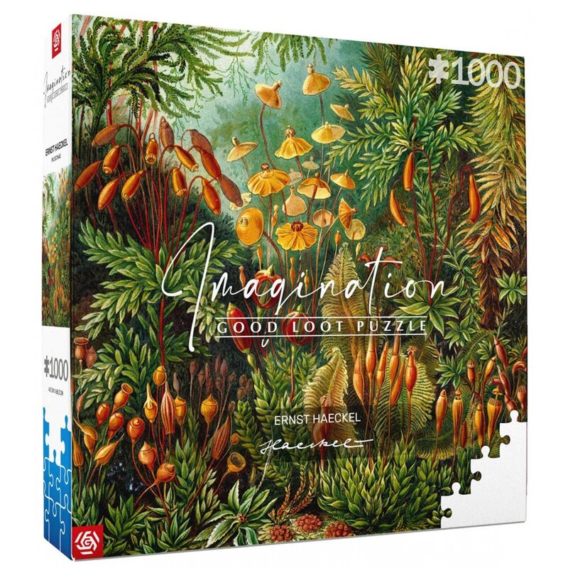 Puzzle GOOD LOOT Imagination Ernst Haeckel Muscinae 1000 elementów