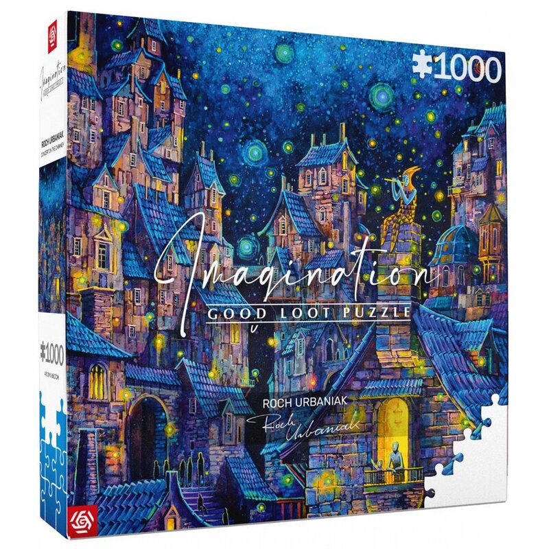 Puzzle CENEGA Good Loot Imagination Roch Urbaniak Koncert na kominie (1000 elementów)
