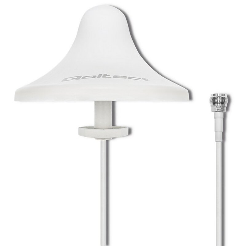 Antena QOLTEC 57036 Zewnętrzna / Wewnętrzna, Dookólna