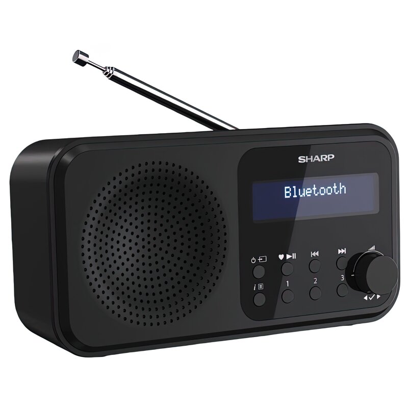 Radio SHARP DR-P420 Przenośne Czarny