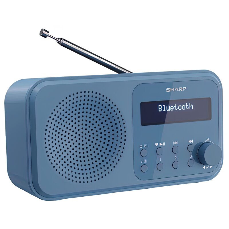Sharp Tokyo DR-P420 Radio FM DAB+ Bluetooth Niebieski