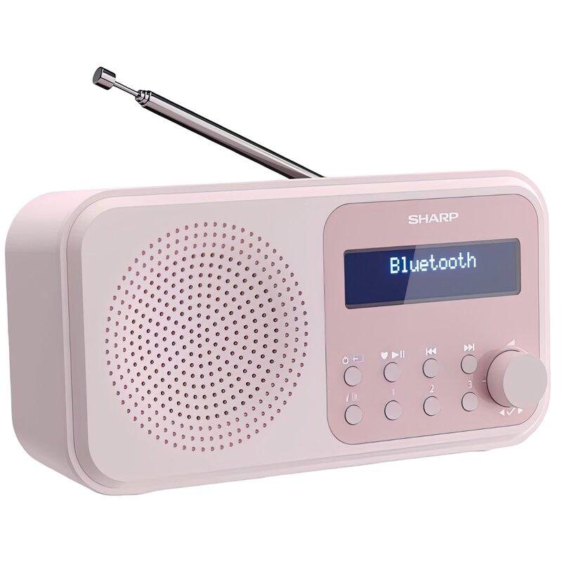 Sharp Tokyo DR-P420 Radio FM DAB+ Bluetooth Różowy