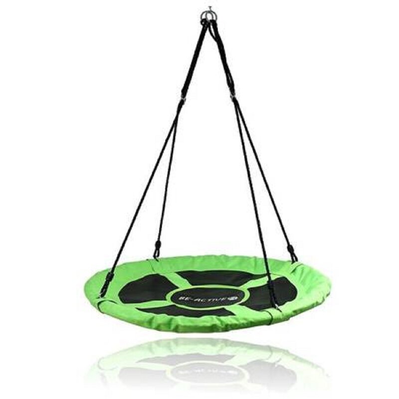 Huśtawka BEACTIVE Bocianie gniazdo 90 cm Zielony