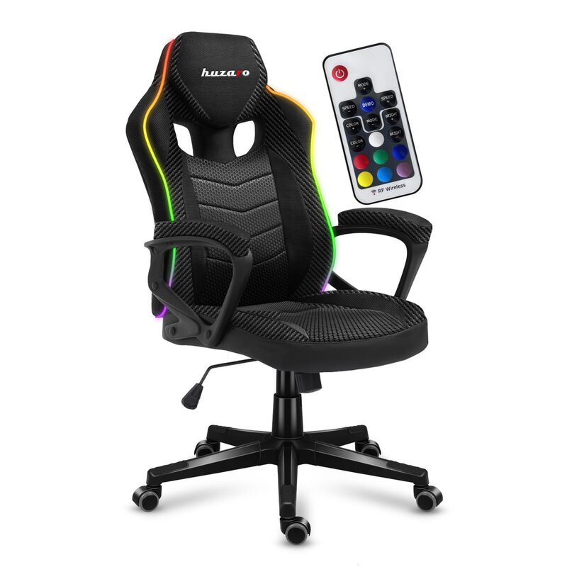 Fotel gamingowy HUZARO Force 2.5 RGB Czarny
