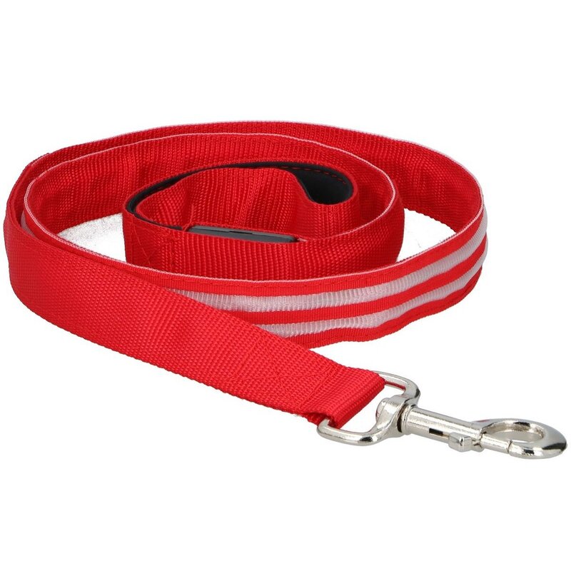 Smycz MAXXPRO 1043647 M/L (120 - 2.5 cm) Czerwony