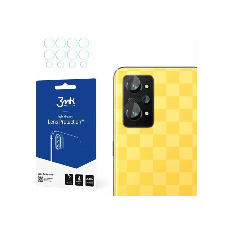 Szkło hybrydowe na obiektyw 3MK Lens Protection do Realme GT Neo 3T