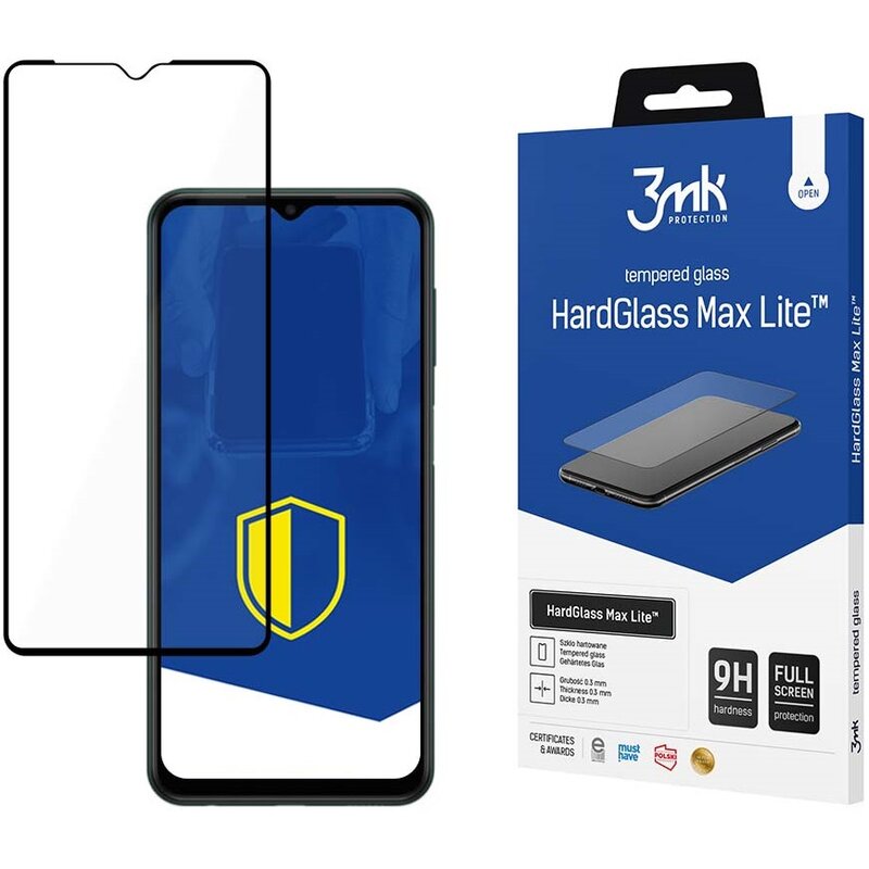 3mk HardGlass Max Lite do Samsung Galaxy M13