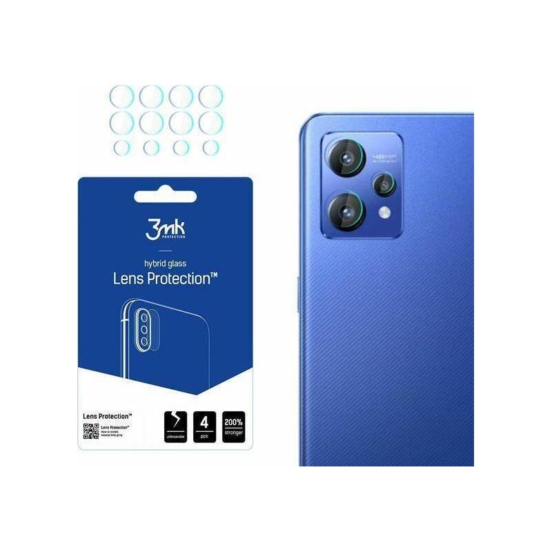 Szkło hybrydowe na obiektyw 3MK Lens Protection do Realme Narzo 50 Pro 5G