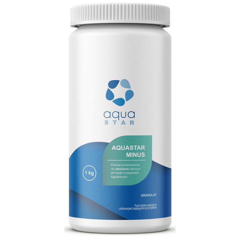 Chlor do basenu AQUASTAR ph Minus 1 kg