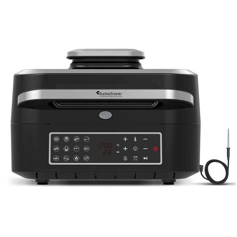 Frytkownica beztłuszczowa TURBOTRONIC TT-AG700 Srebrny Air Fryer
