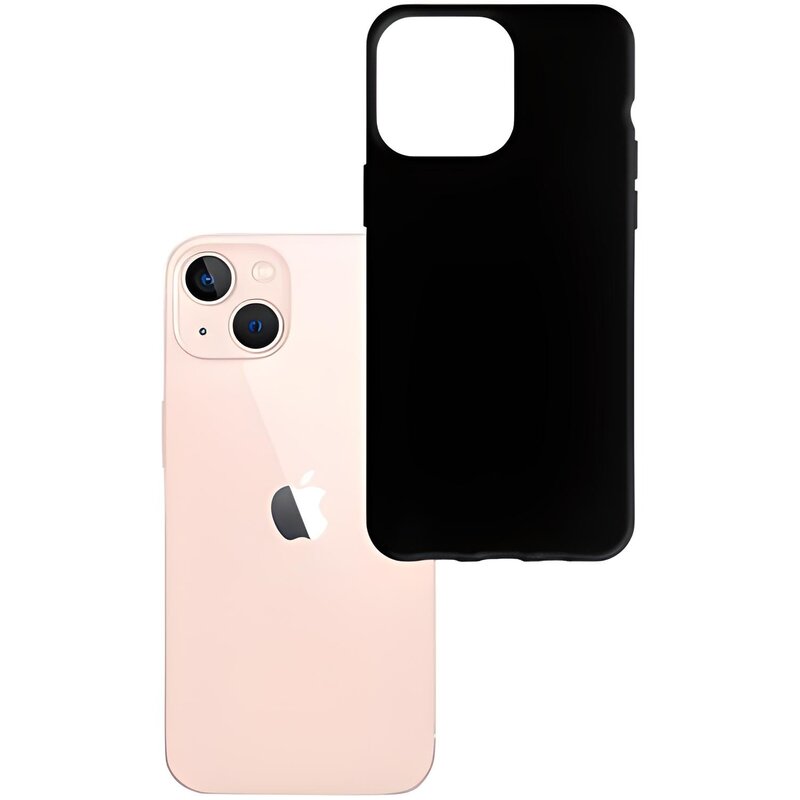3MK Matt Case iPhone 14 6,1 Czarne