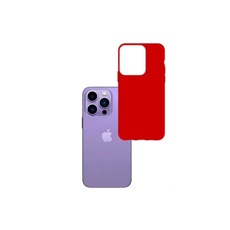Etui 3MK Matt Case do Apple iPhone 14 Pro Max Czerwony