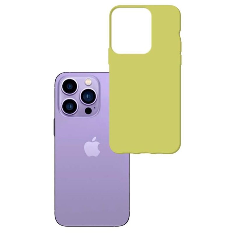 Etui 3MK Matt Case do Apple iPhone 14 Pro Max Limonka