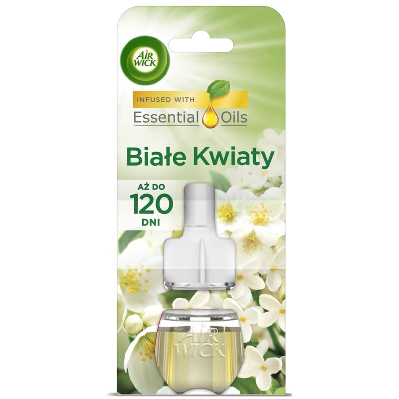Wkład do odświeżacza powietrza AIR WICK Białe Kwiaty 19 ml
