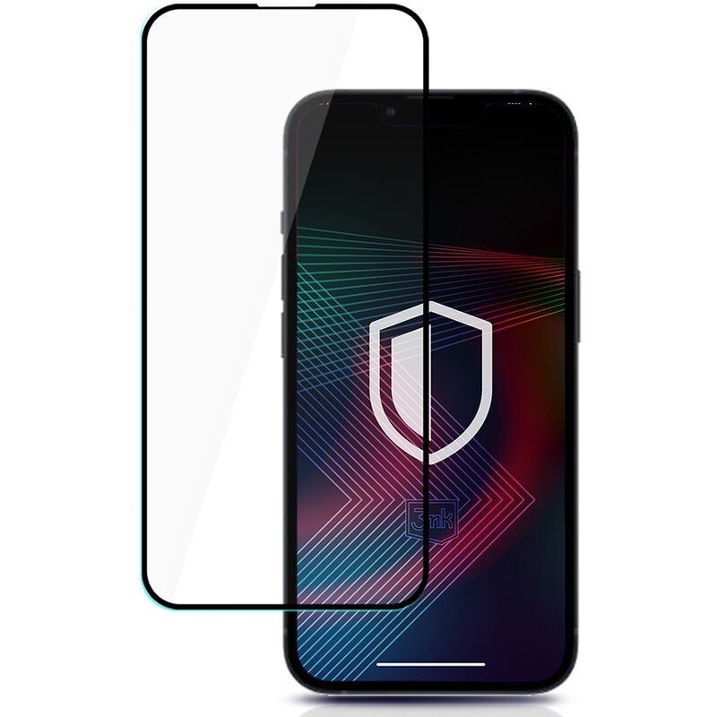 Szkło hartowane 3MK HardGlass Max Lite do Apple iPhone 14 Pro Czarny