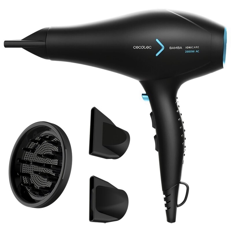Suszarka CECOTEC IoniCare 5350 PowerShine Ice Czarny 2600W