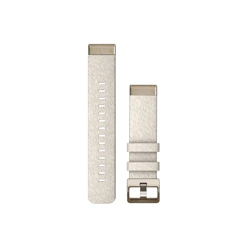 Garmin QuickFit nylon 20 mm kremowo-Złoty