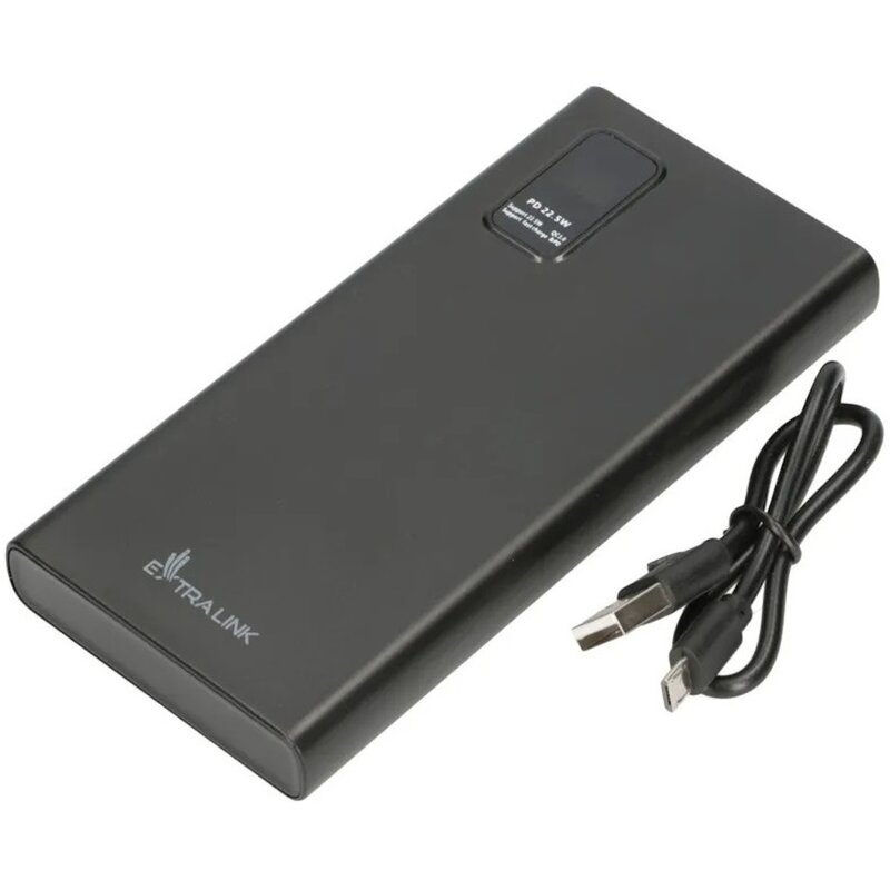 Powerbank EXTRALINK EPB-067B 10000mAh 15W Czarny