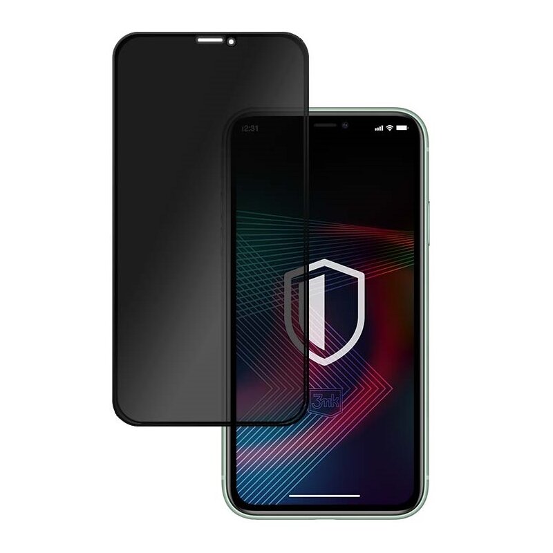 Szkło prywatyzujące 3MK HardGlass Max Privacy do Apple iPhone XS