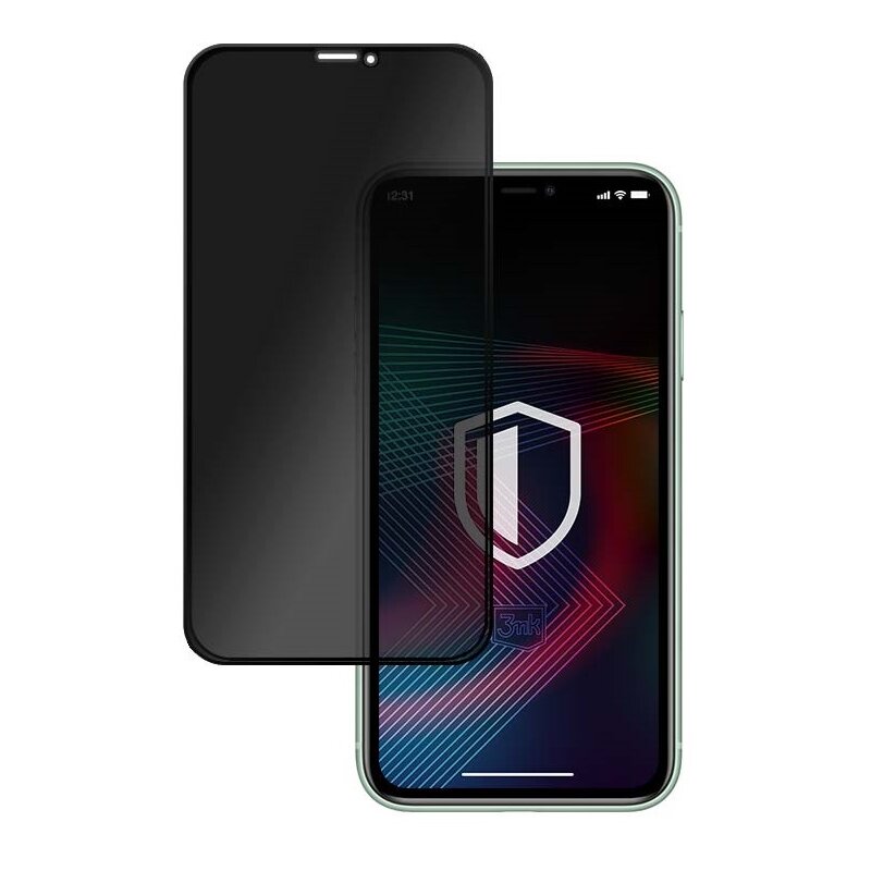 Szkło prywatyzujące 3MK HardGlass Max Privacy do Apple iPhone 11