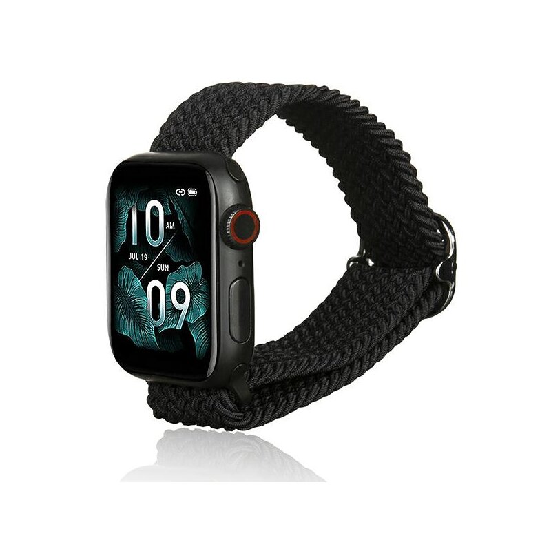 Pasek BELINE Textile do Apple Watch do koperty 38/40/41mm Czarny
