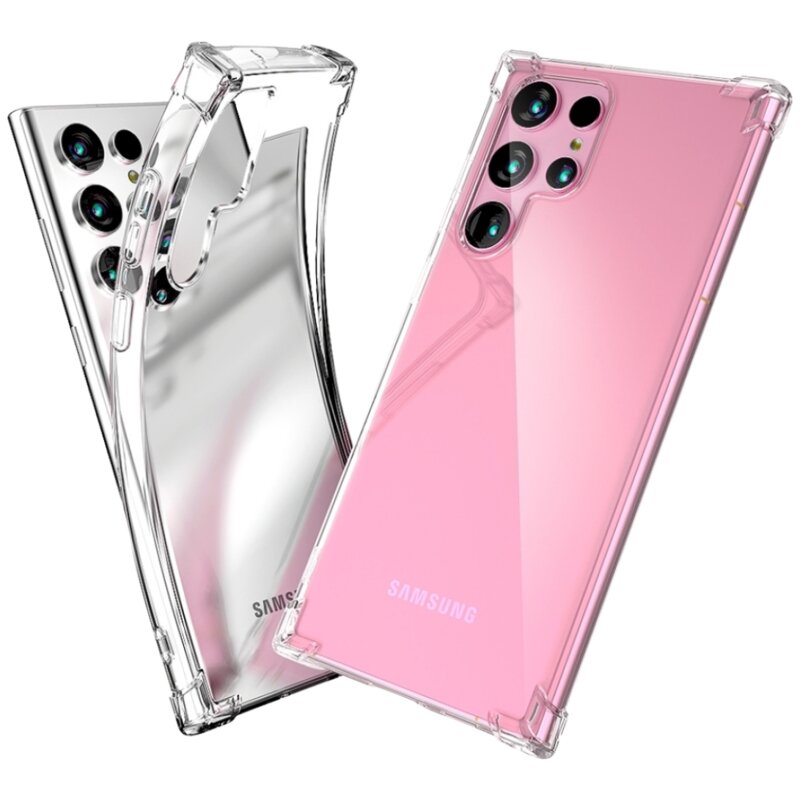 Etui MERCURY Bulletproof do Samsung Galaxy S22 Ultra Przezroczysty