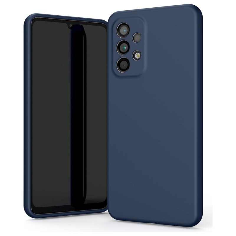 Etui MERCURY Silicone do Samsung Galaxy A33 5G Granatowy